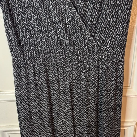 Loveappella Ciara Knit Jumpsuit in Black & White - Picture 7 of 12